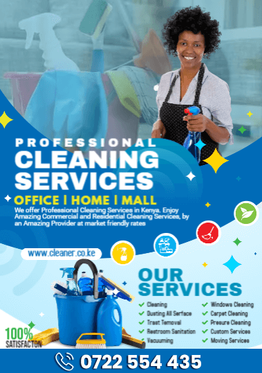 Cleaning Services in Thika Road 0722466901